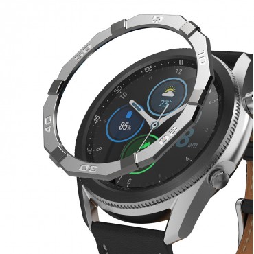 Zaštitno kućište Ringke "Bezel Styling" za Samsung Galaxy Watch 3 45mm - matte silver