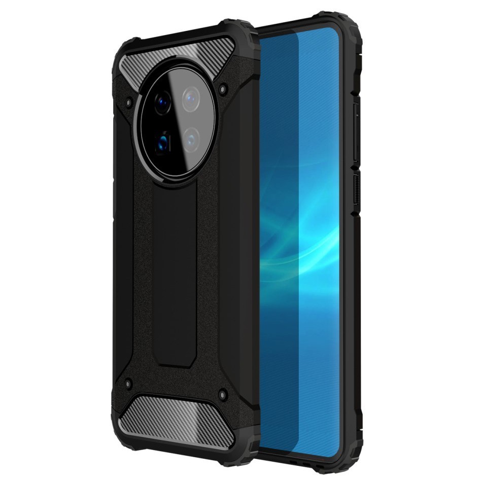 Robusna maska "Rock" za Huawei Mate 40 Pro - crna