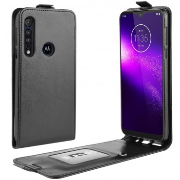 Flip torbica za Motorola Moto G8 Play - crna