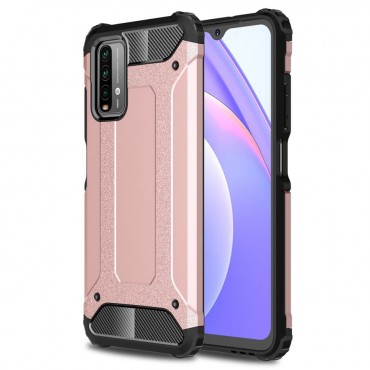 Robusna maska "Rock" za Xiaomi Poco M3 - roza