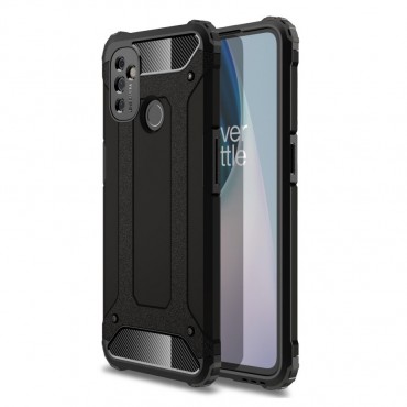 Robusna maska "Rock" za OnePlus Nord N100 - crna