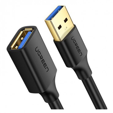 USB u ženski  USB kabel Ugreen "Connect" - 1m - crni