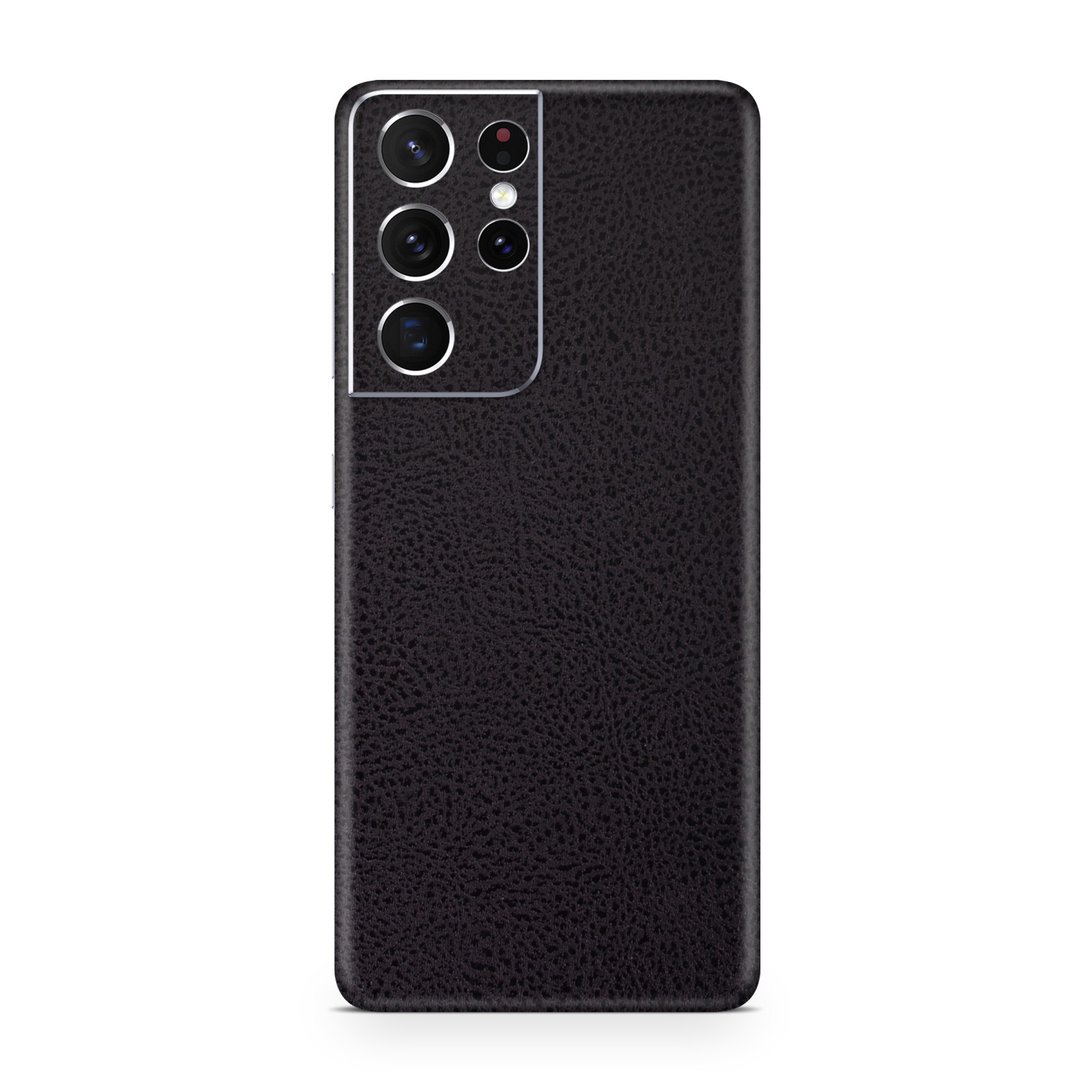 Skin za Samsung Galaxy S21 Ultra EXO® by Optishield - black leather (Back only)