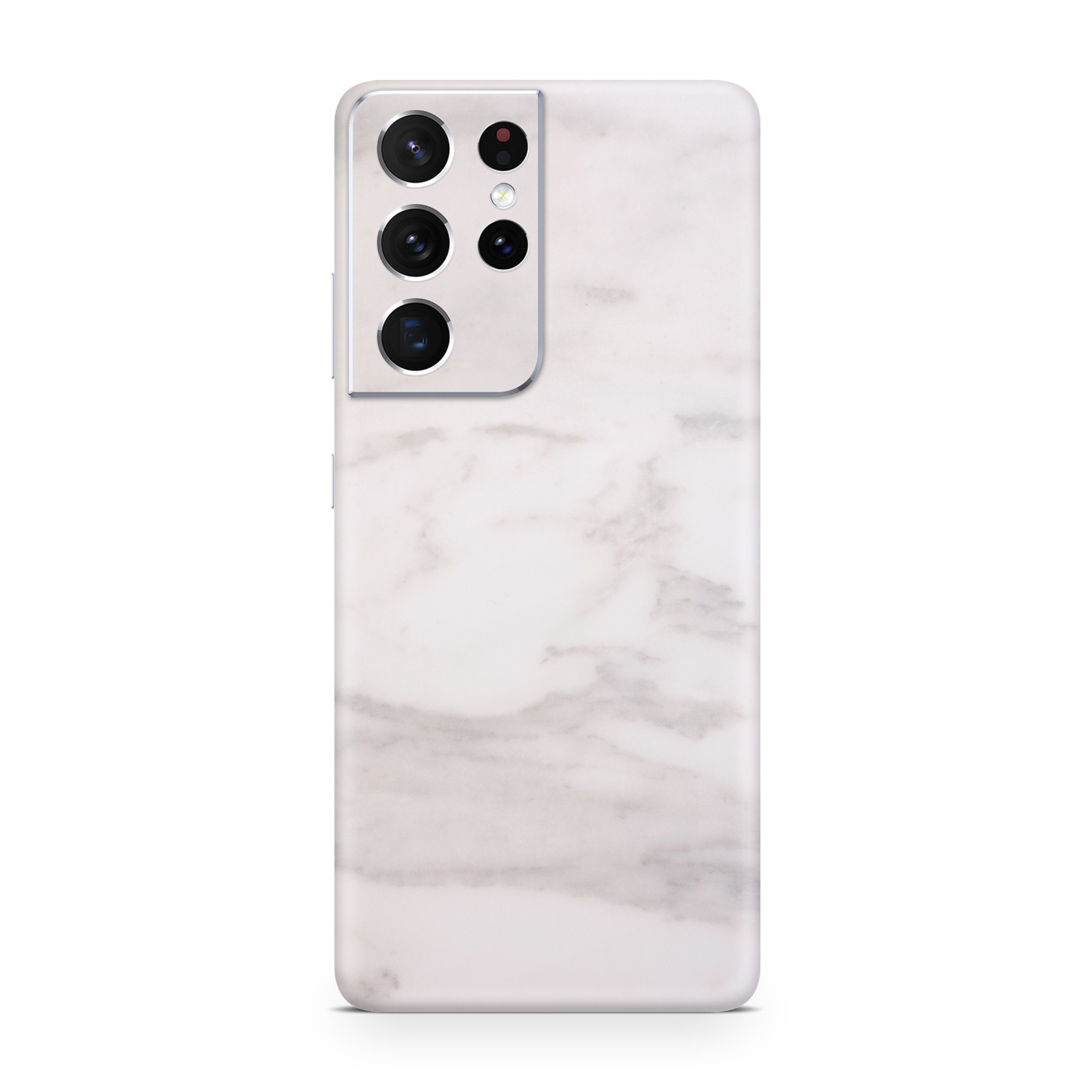 Skin za Samsung Galaxy S21 Ultra EXO® by Optishield - white marble (Back only)