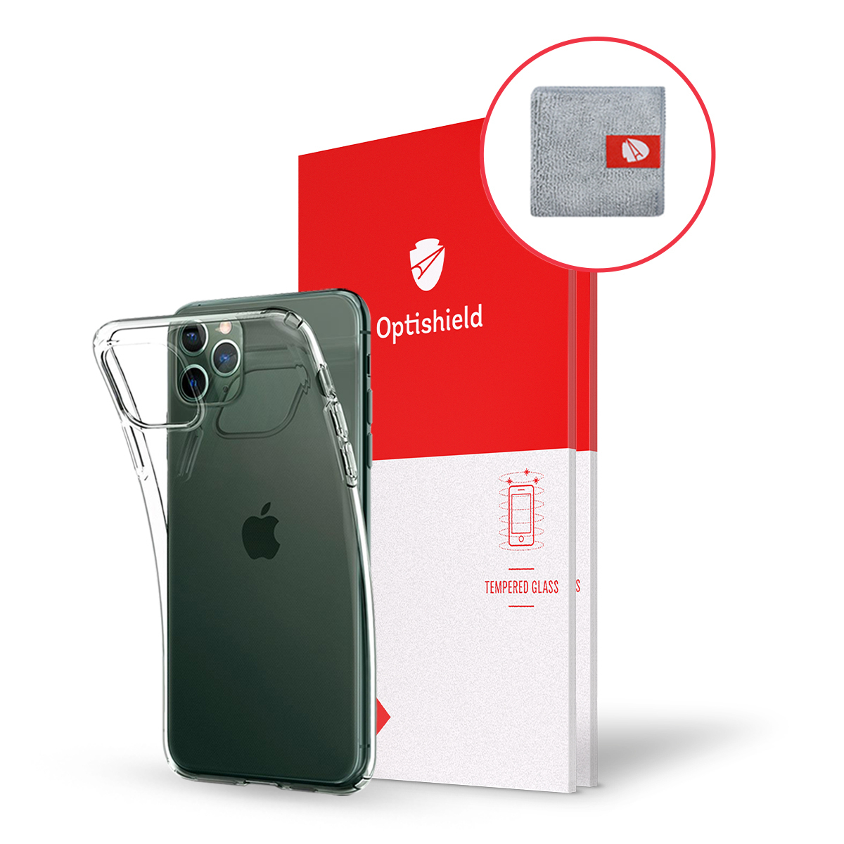 Optishield Invisible - 4-djelni komplet nevidljive zaštite za Samsung Galaxy S20 FE / S20 FE 2021