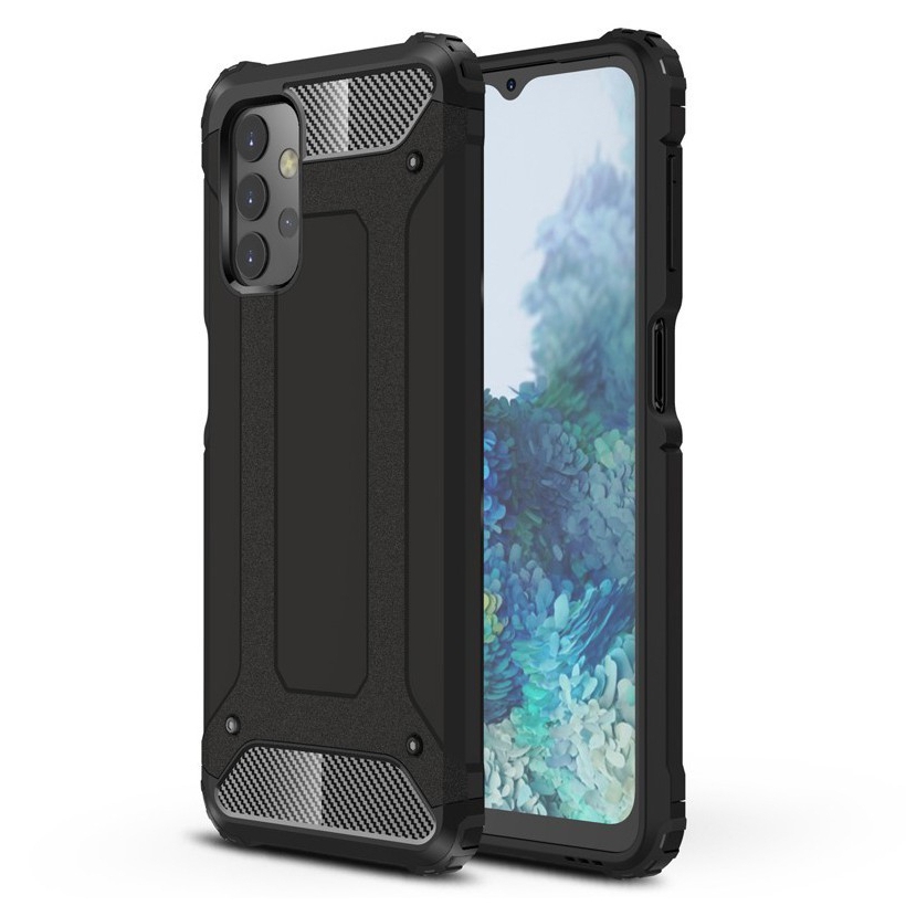 Robusna maska "Rock" za Samsung Galaxy A32 5G - crna