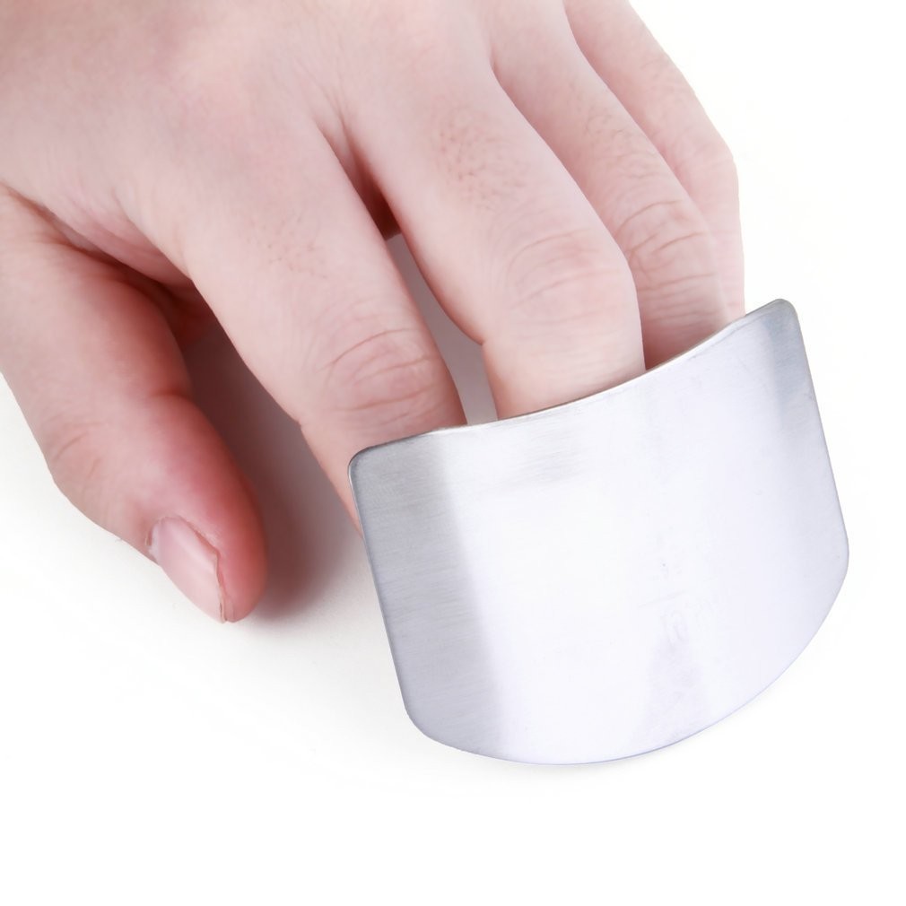 Zaštita za prste "Finger Shield" od nehrđajučeg čelika za sigurno rezanje nožem