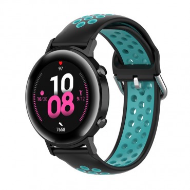 Silikonski remen "Dots" za Huawei Watch GT2 42mm - zeleni