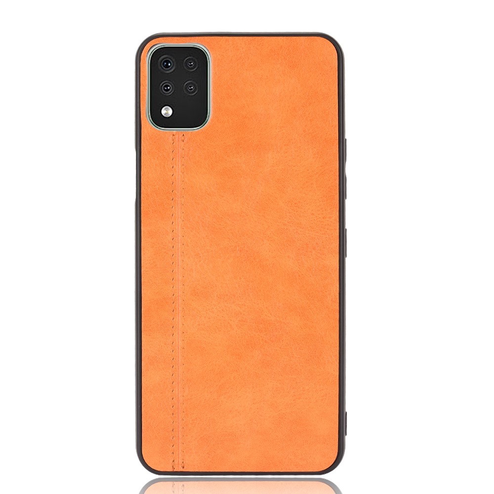 Hibridna TPU gel maska Stitches" za LG K42 - smeđa