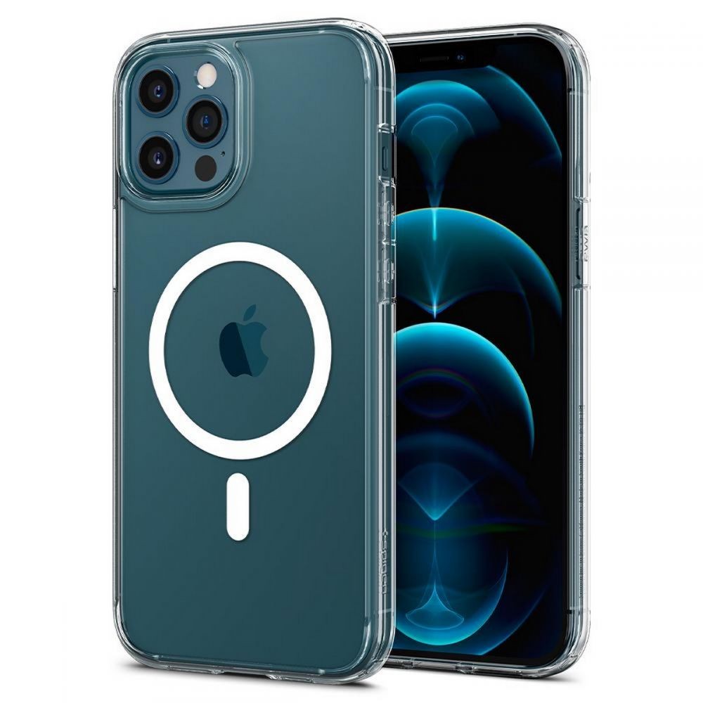 Maska Spigen "Ultra Hybrid Mag" za iPhone 12 Pro Max - white