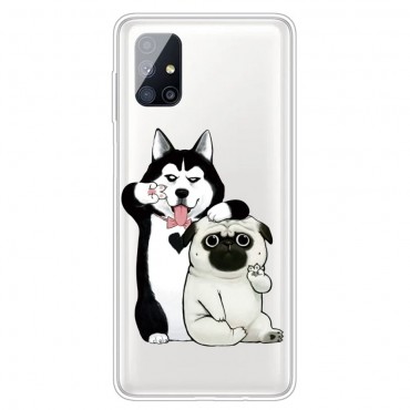 TPU gel maska "Dog Bros" za Samsung Galaxy M51
