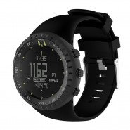 Silikonski remen za sat Suunto Core "Smooth" s priborom za zamjenu - crni