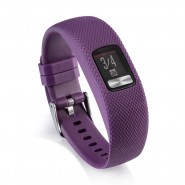 Silikonski remen za sat Garmin Vivofit 4 "Lizard" - ljubičasti