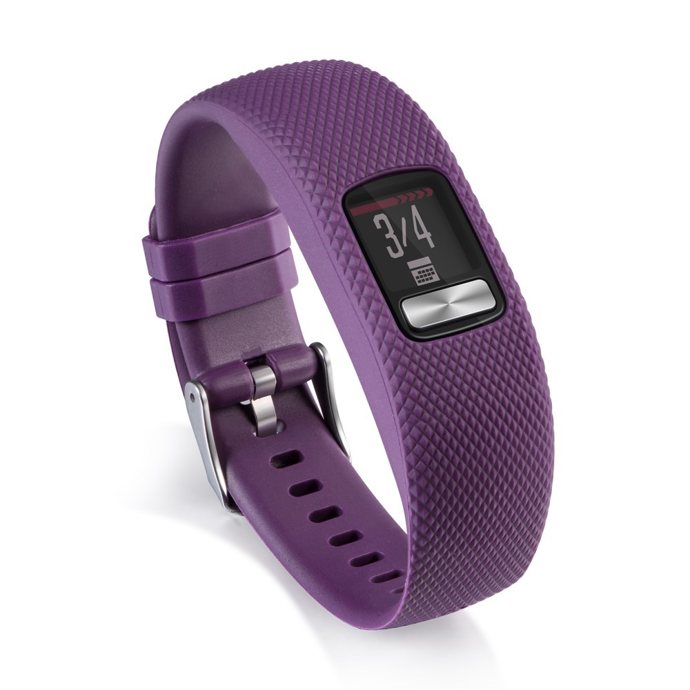 Silikonski remen za sat Garmin Vivofit 4 "Lizard" - ljubičasti
