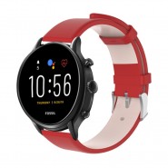 Remen za sat Fossil Gen 5 "Artificial" od umjetne kože - crveni