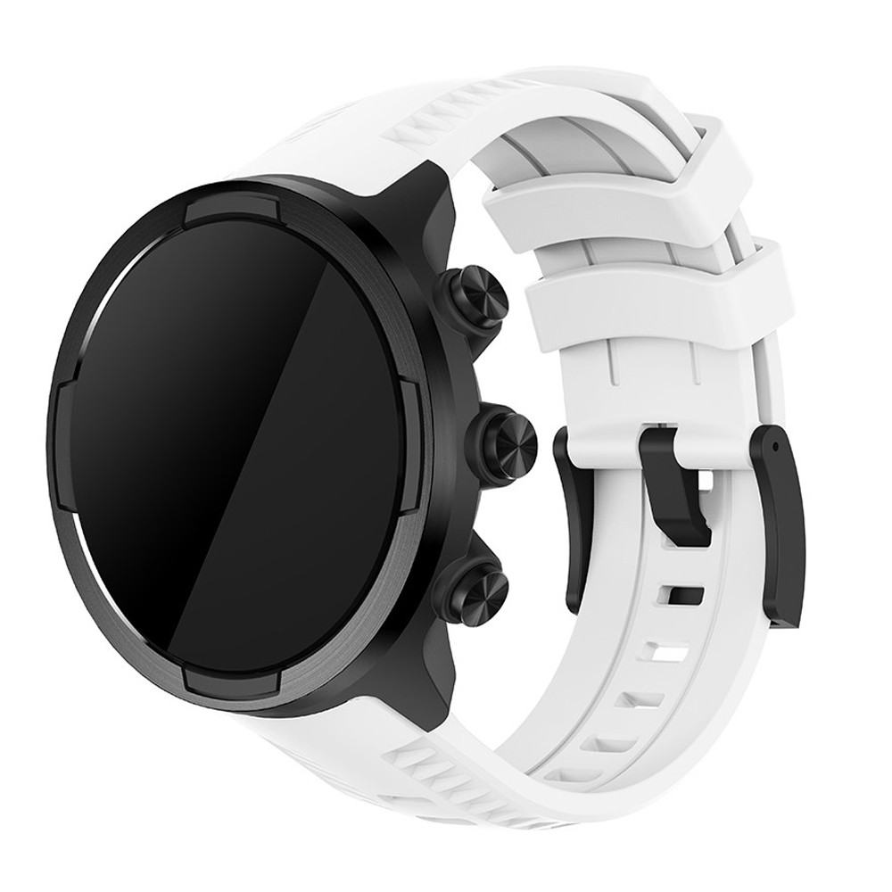 Silikonski remen za sat Suunto 7 "Tire" - bijeli
