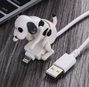 USB-C kabel za punjenje i prijenos podataka s igračkom koja se miče "DoggyPower" - bijeli
