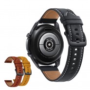 Remen za sat Samsung Galaxy Watch 46mm / Watch 3 45mm "Genuine Hide"  od prave kože