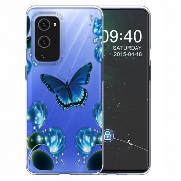 TPU gel maska "Blue Butterfly" za OnePlus 9 Pro