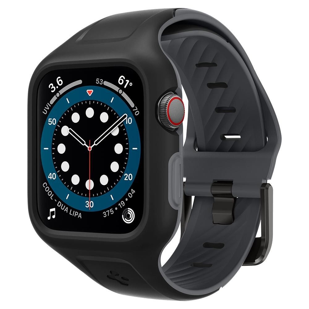 Maska Spigen "Liquid Air Pro" za Apple Watch Series 4 / 5 / 6 44mm - black