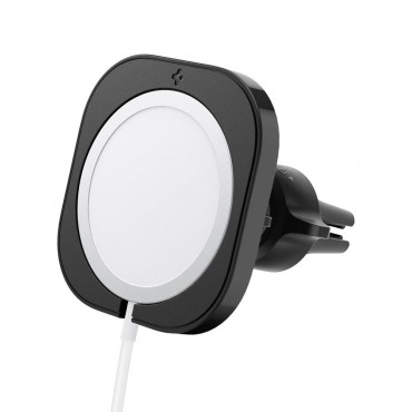 Automobilski držač Spigen "Magfit" za bežični punjač MagSafe - black Automobilski držač Spigen "Magfit" za bežični punjač MagSafe - black