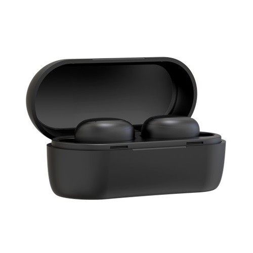 Bluetooth slušalice s postajom za punjenje "SoundPlug" - slušalice s odličnim izoliranjem zvuka i izrazitim niskim, srednjim te visokim tonovima - crne