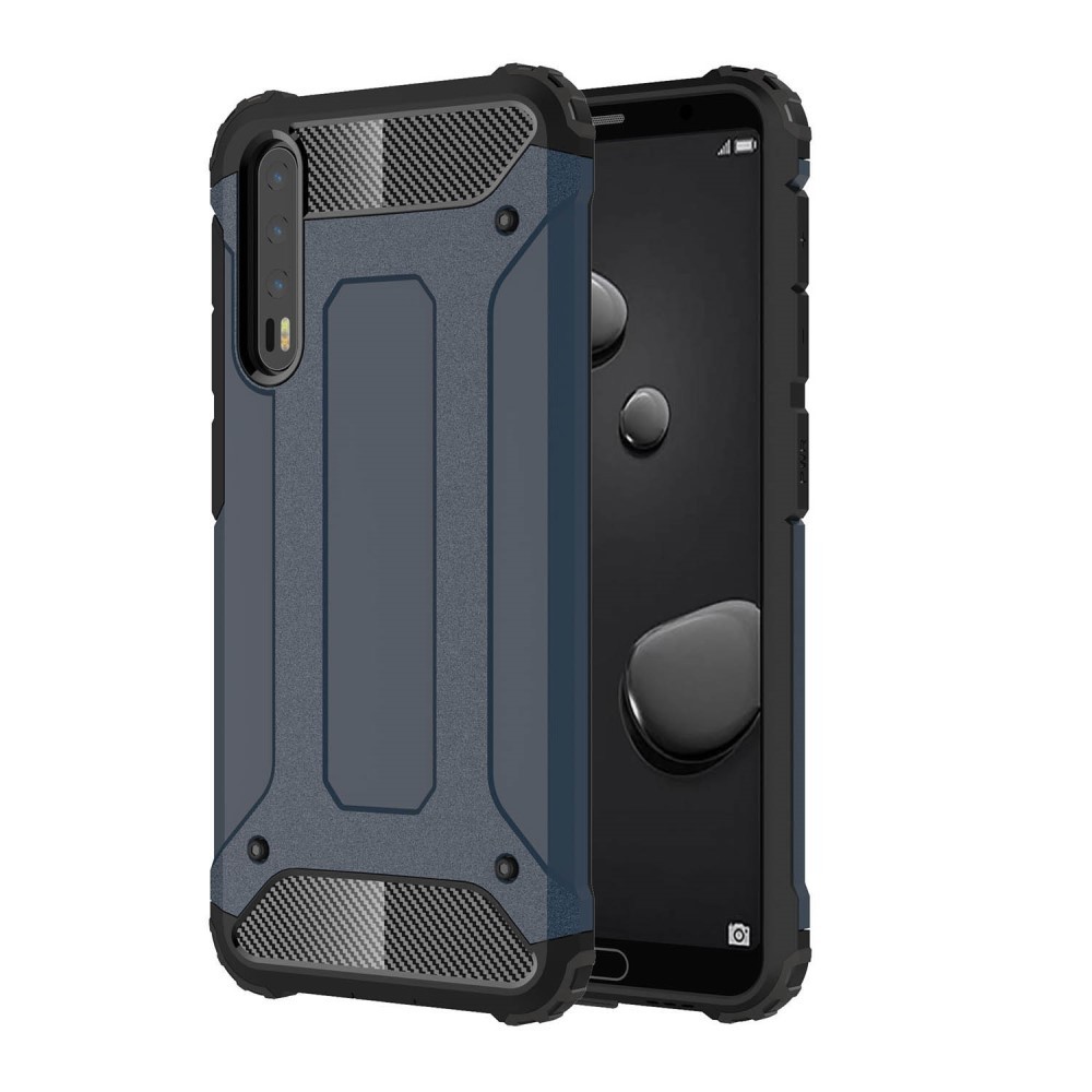 Robusna maska "Rock" za Huawei P20 Pro - tamno plava