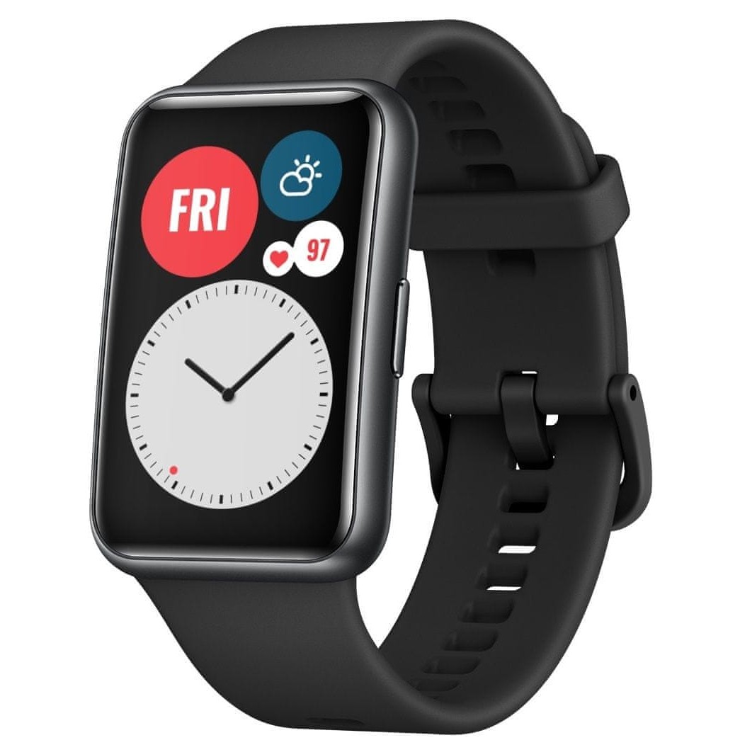 Pametni sat Huawei Watch Fit - izvrstan pratitelj tvojih sportskih ciljeva i fizičkog zdravlja - crni