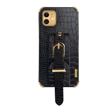 Hibridna maska  "Croctail" za iPhone 12 Mini - crna