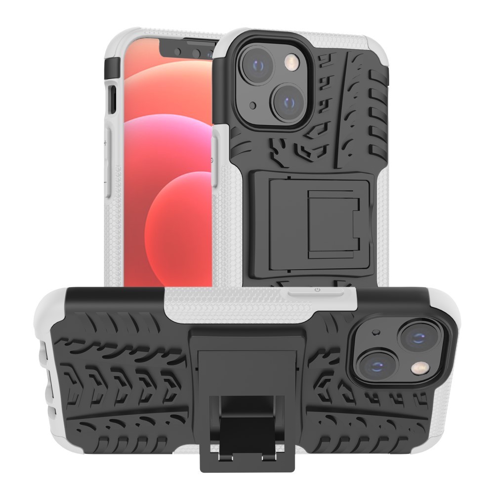 Hibridna TPU gel maska "Tough" za iPhone 13 Mini - bijela
