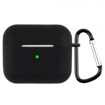 Silikonska zaštitna torbica za Apple AirPods 3 slušalice - crna