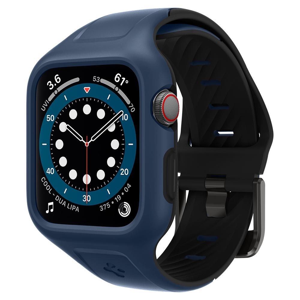 Maska Spigen "Liquid Air Pro" za Apple Watch Series 4 / 5 / 6 44mm - blue