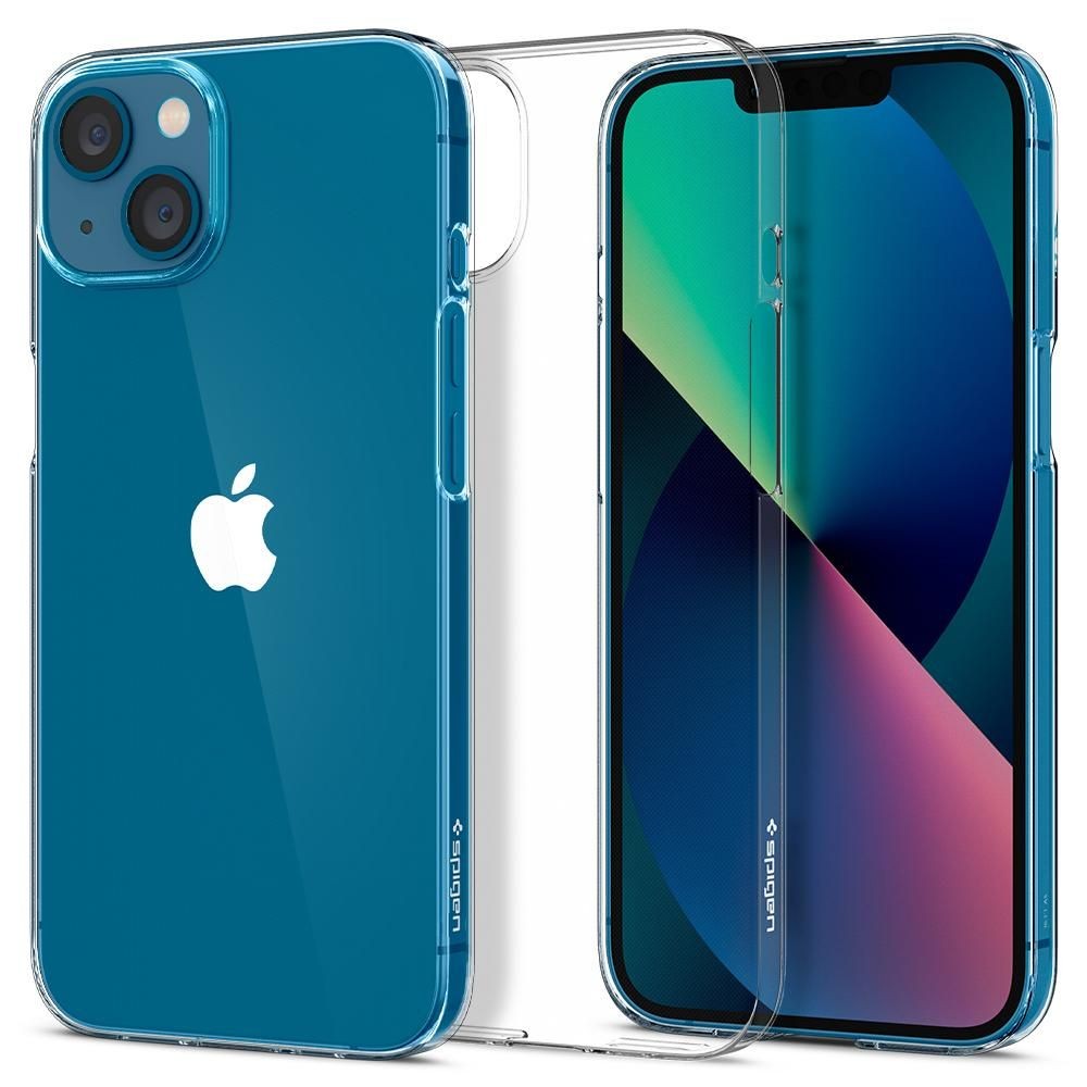 Maska Spigen "Air Skin" za iPhone 13 - crystal clear
