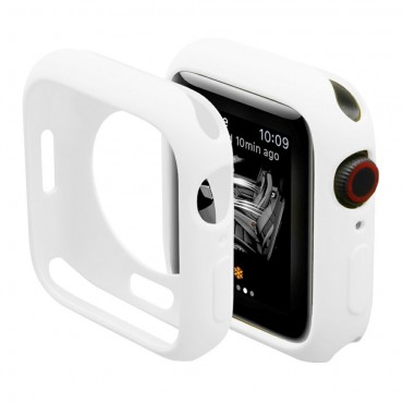 Full body TPU gel maska za Apple Watch Series (41mm) - bijela