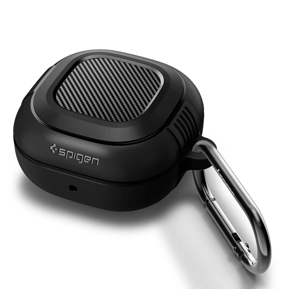 Maska Spigen "Rugged Armor" za Samsung Galaxy Buds 2 / Galaxy Buds Pro / Galaxy Buds Live / Galaxy Buds FE - matte black