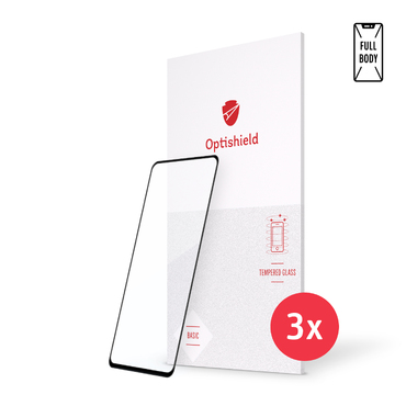 3-Pack zaštitnih stakla 3D Full Body za Samsung Galaxy S22 Optishield