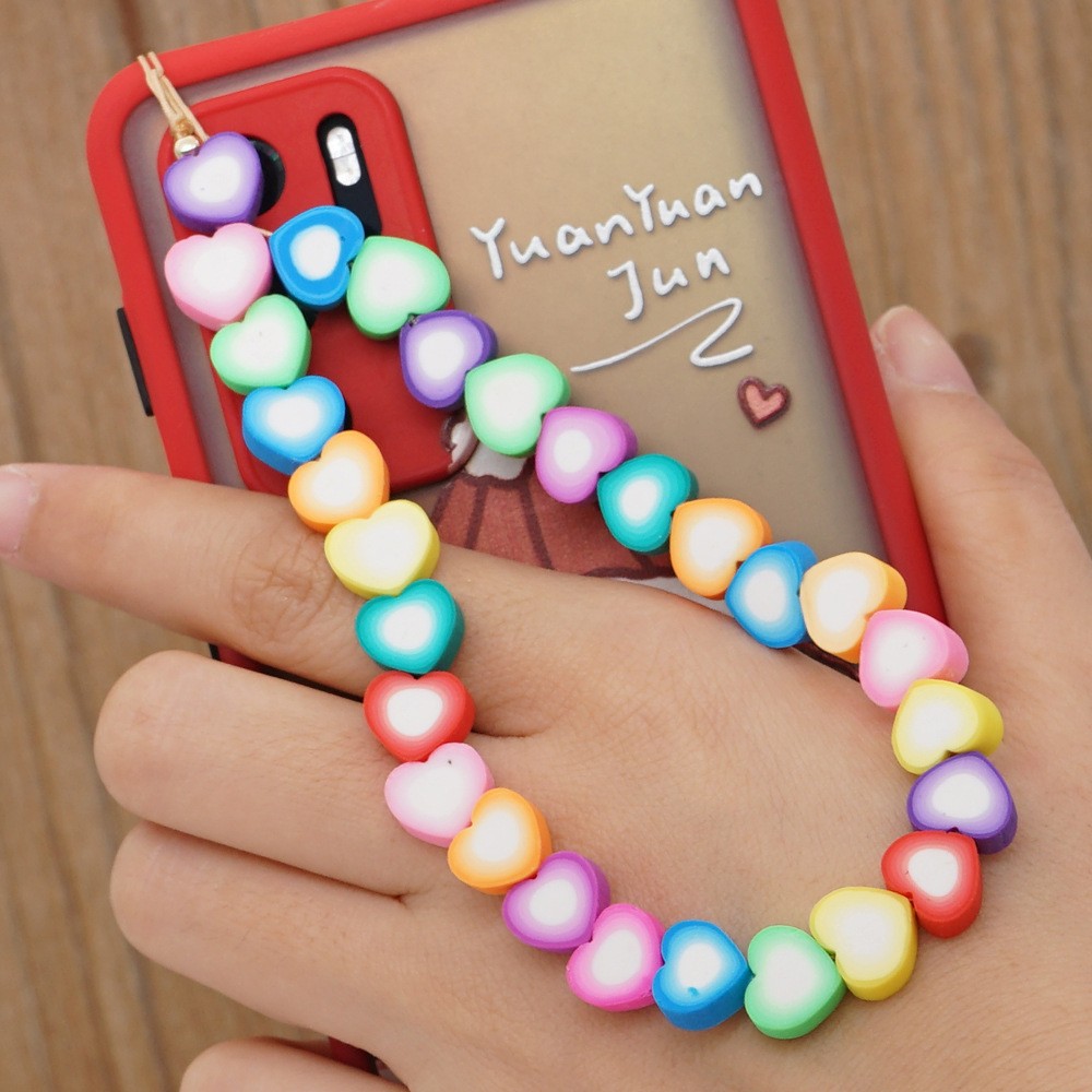 Narukvica za telefon Stringie "Colorized Hearts"