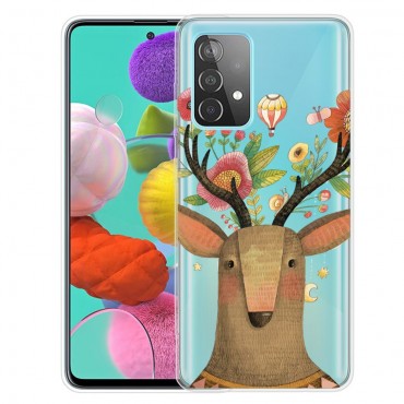 TPU gel maska  "Flower Elk" za Samsung Galaxy A73 5G