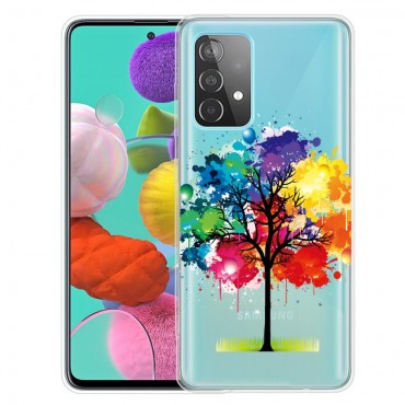 TPU gel maska "Rainbow Tree" za Samsung Galaxy A73 5G