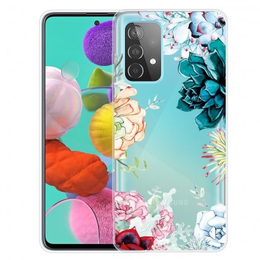 TPU gel maska "Lush Flowers" za Samsung Galaxy A73 5G