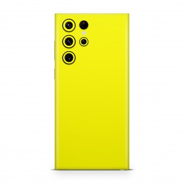 Skin za Samsung Galaxy S22 Ultra EXO® by Optishield (2-pack) - neon yellow