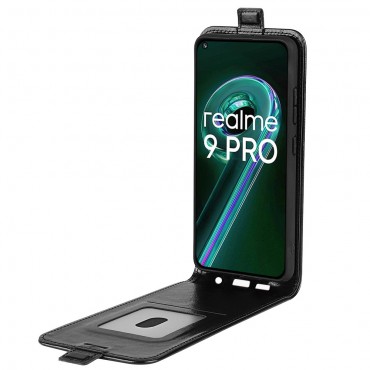 Torbica "Flip" za Realme 9 5G / 9 Pro - crna