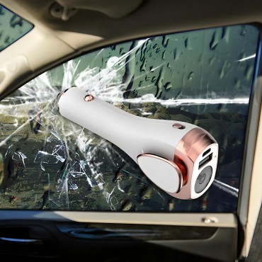 Multifunkcionalni autopunjač "React 71" - 7u1 autopunjač koji ti može spasiti život - bijeli