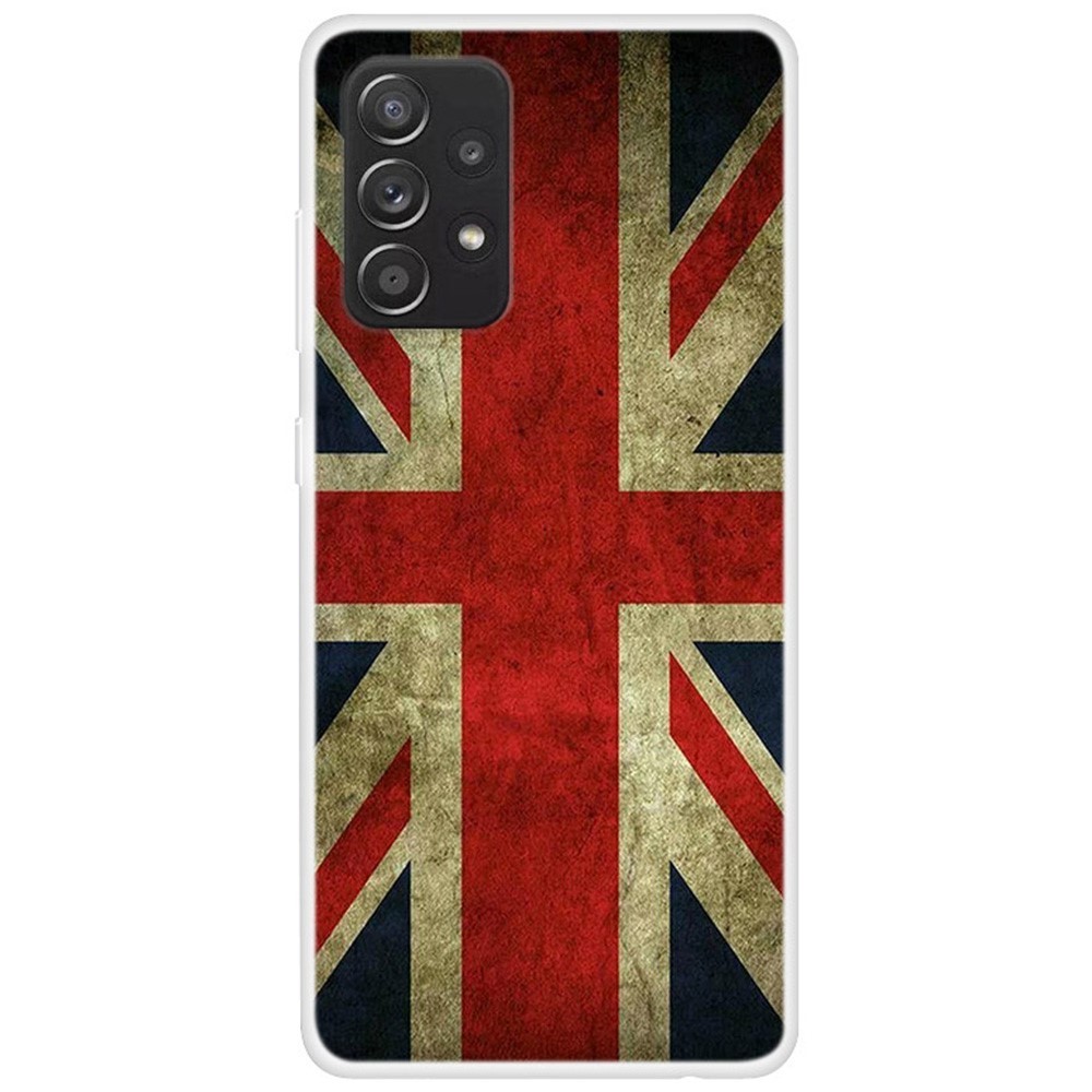 TPU gel maska "Retro UK" za Samsung Galaxy A53 5G