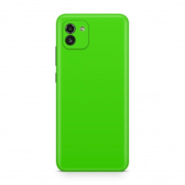 Skin za Samsung Galaxy A03 EXO® by Optishield (2-pack) - neon green Skin za Samsung Galaxy A03 EXO® by Optishield (2-pack) - neon green