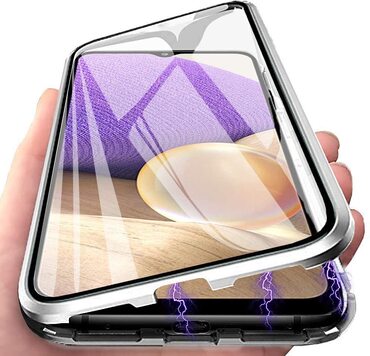 Magnetna Full-body maska "Stronghold" za Huawei Nova 9 SE / Honor 50 SE - srebrna