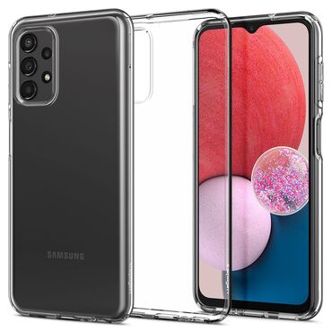 Maska  Spigen "Liquid Crystal" za Samsung Galaxy A13 - crystal clear Maska  Spigen "Liquid Crystal" za Samsung Galaxy A13 - crystal clear