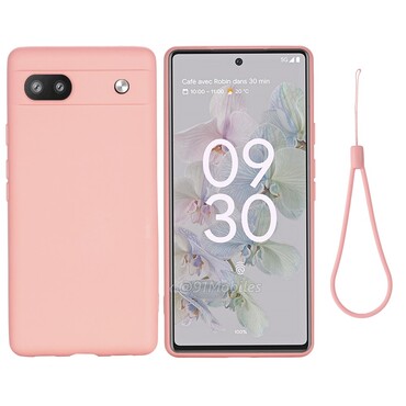 Silikonska maska za Google Pixel 6a - roza