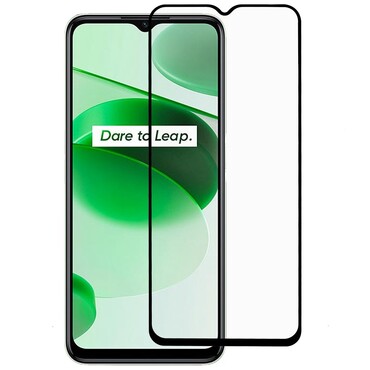 Premium 3D Full Body zaštitno staklo za Realme C35 - crno Premium 3D Full Body zaštitno staklo za Realme C35 - crno