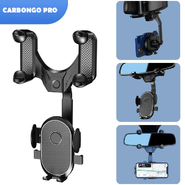 Priručni držač za telefon za retrovizor "CarbonGo Pro"